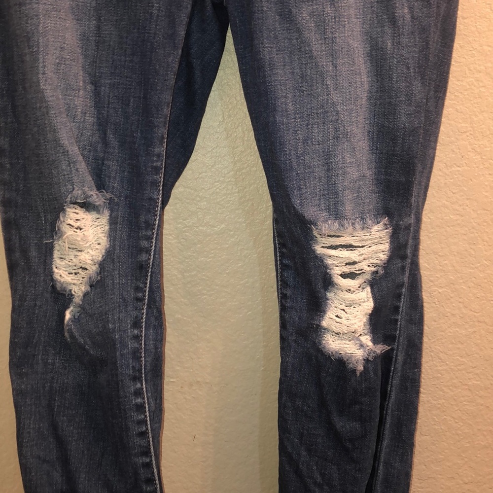 Blue Ripped Jeans - Picture 3 of 8